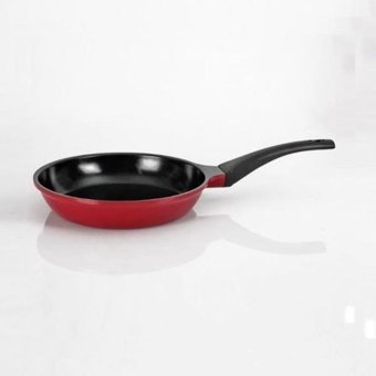 Primanova Anthony Plastik Saplı Alüminyum 26 cm Kızartma Tava Kırmızı