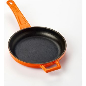 Lava Döküm 16 cm Kızartma Tava Turuncu