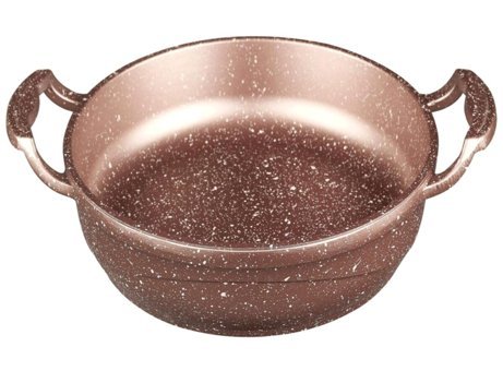 Master Chef Döküm Saplı Alüminyum Döküm 20 cm Sahan Tava Rose Gold