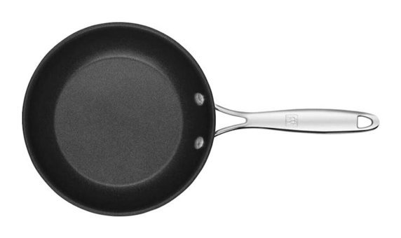 Zwilling Forte Metal Saplı Alüminyum 28 cm Düz Tava Siyah