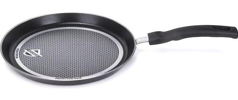 Gfc Life Store Recy Plastik Saplı Granit 25 cm Krep Tava Siyah
