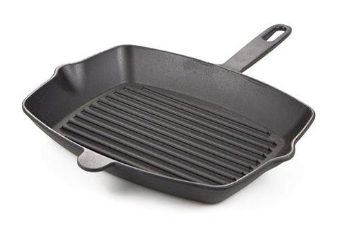 Esse Chambery Döküm Saplı Demir Döküm 26x32 cm Grill Tava Siyah