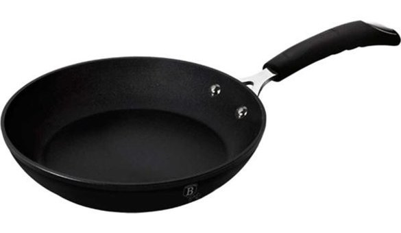 Berlinger Haus BH/6116 Plastik Saplı Alüminyum 24 cm Düz Tava Siyah
