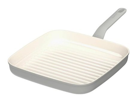 Berghoff Leo Balance Sage Kare Plastik Saplı Alüminyum 28 cm Grill Tava Gri