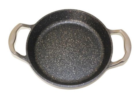 O.M.S Döküm 22 cm Sahan Tava Gri