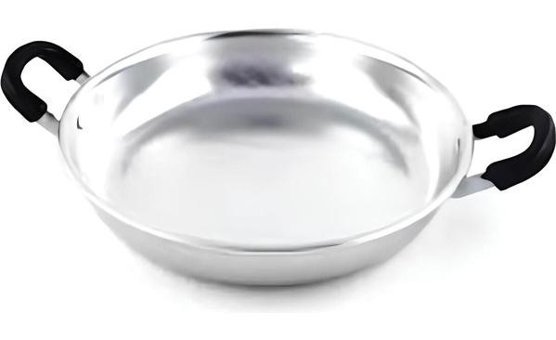 Özyetişen Metal Plastik Saplı Alüminyum 20 cm Sahan Tava Gri