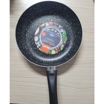 Cem Galaxy Plastik Saplı Alüminyum 26 cm Düz Tava Siyah