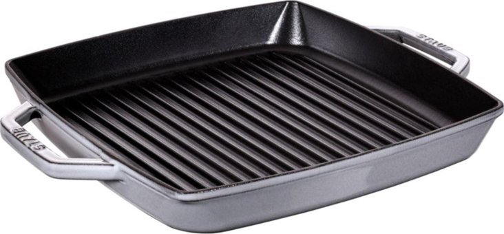 Staub 405117850 Döküm 33 cm Grill Tava Gri