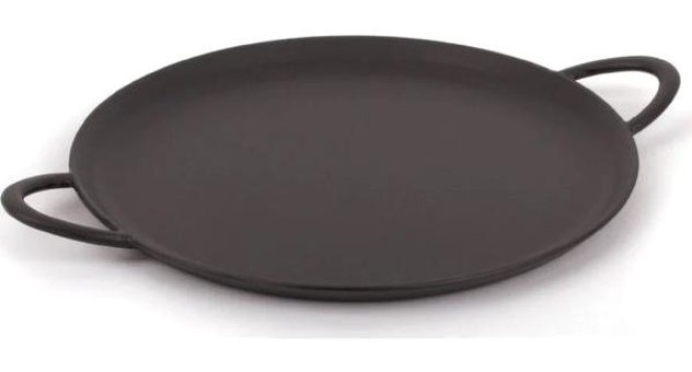 Sürel Döküm 38 cm Pizza Tava Siyah