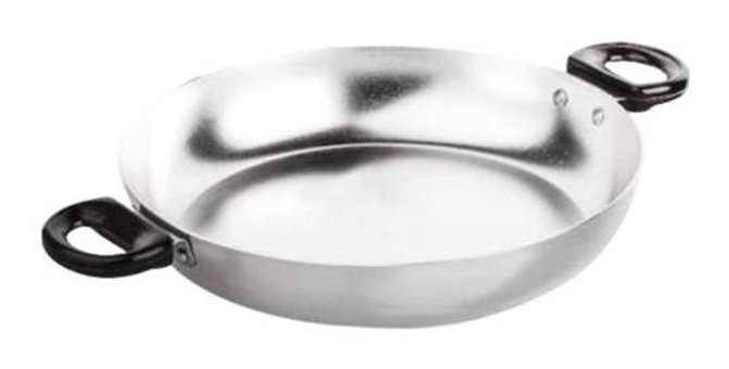 Tcb Plastik Saplı Alüminyum 24 cm Sahan Tava Gri