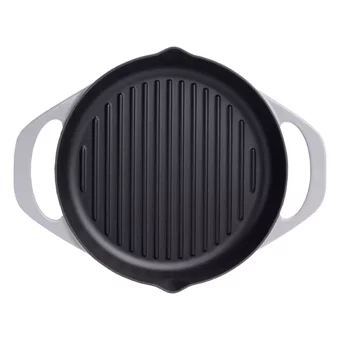 Pot Art Döküm 30 cm Grill Tava Gri