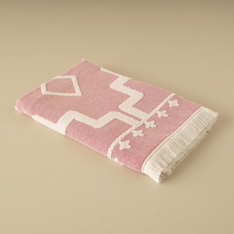 Bella Maison carna Plaj Havlusu Pembe