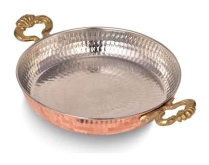 Turna Bakır Acemli No:1 Turna7557-1 Bakır 14 cm Sahan Tava