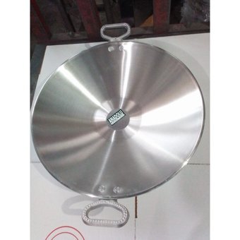 Pınar Alüminyum Saplı Alüminyum 35 cm Saç Tava Siyah