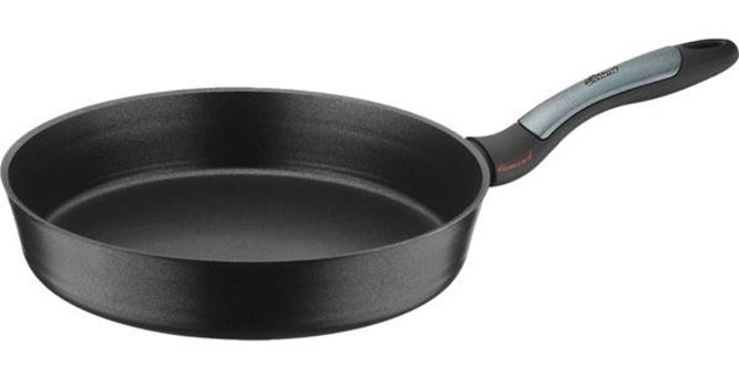 Brioni Diamond Plastik Saplı Döküm 22 cm Kızartma Tava Siyah