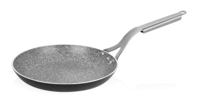 Altınbaşak Regal Çelik Saplı Alüminyum 30 cm Krep Tava Gri