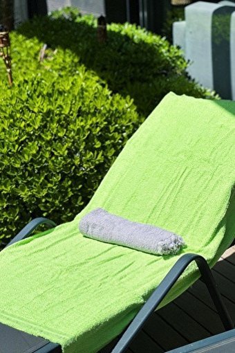Arma House House Summer Pamuklu Plaj Havlusu Yeşil