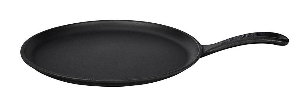 Lava Döküm 26 cm Krep Tava Siyah