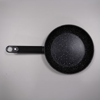 Carl Schmidt Sohn Marburg Plastik Saplı Alüminyum 24 cm Kızartma Tava Siyah