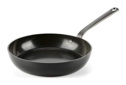 Greenpan Craft Cc002261-001 Çelik Saplı Seramik 24 cm Düz Tava Siyah