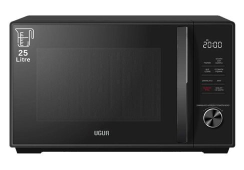 Uğur Siyah 21 lt Izgaralı Mikrodalga Fırın