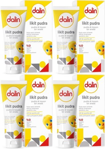 Dalin Likit Bebek Pudrası 4x100 ml