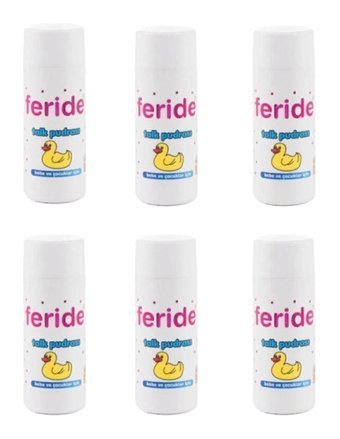 Feride Talk Toz Bebek Pudrası 6x75 gr
