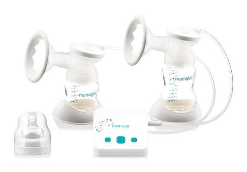 Mamajoo MMJ-2858 Elektrikli Biberonlu Çiftli Göğüs Pompası