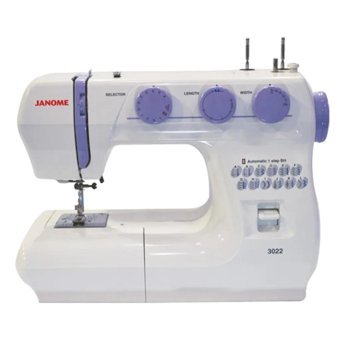 Janome 3022 Mekanik Düz Dikiş Ev Tipi Dikiş Makinesi