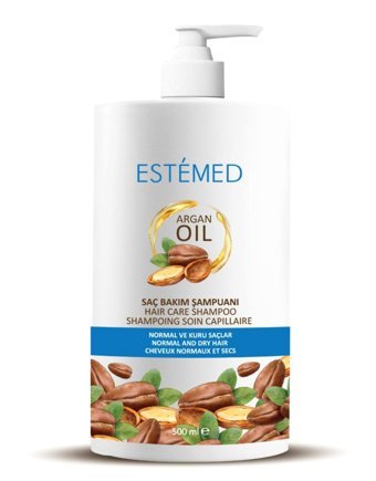Estemed Saç Uzatan Arındırıcı İnce Telli Saçlar İçin Sülfatsız E Vitaminli Parabensiz Bitkisel Kremli Şampuan 500 ml