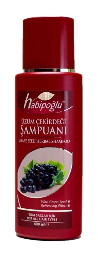 Habipoğlu Hacim Veren Üzüm Çekirdeği Bitkisel Şampuan 400 ml