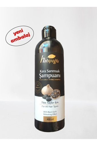 Habipoğlu Onarıcı Siyah Sarımsaklı Şampuan 400 ml