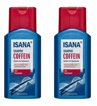 Isana Saç Uzatan Sülfatsız Kafeinli Parabensiz Bitkisel Şampuan 2x250 ml