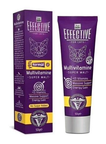 Delibon Effective Malt Multivitamini Gelişim Destekleyici Macun 50 gr