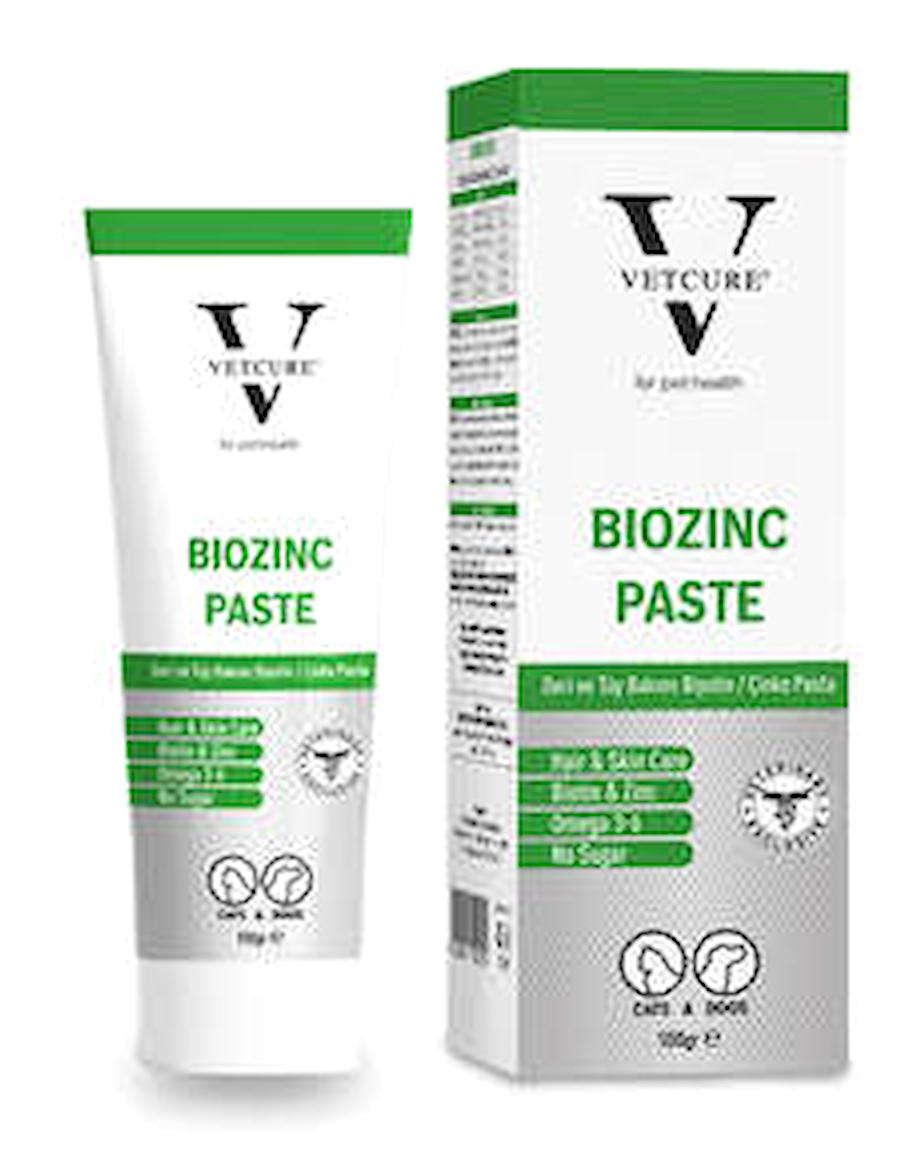 Vetcure Biozinc B Vitamini Tüy Sağlığı Macun 100 gr