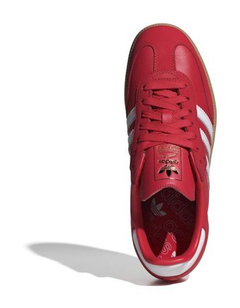 Adidas Samba OG IE6524 Bağcıklı Kadın Günlük Ayakkabı Kırmızı
