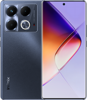 Infinix Note 40S 256 GB Hafıza 12 GB Ram 6.78 inç 108 MP Çift Hatlı AMOLED Ekran Android Akıllı Cep Telefonu Siyah