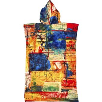 Snowsea Sp1034 Giyilebilir 50x60 cm Pamuklu Polyester Plaj Havlusu Mavi