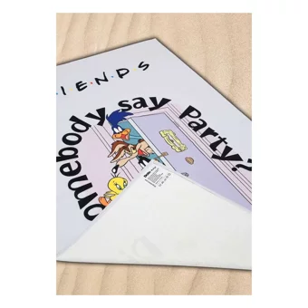 Dogo Mare Looney Tunes Friends Friends Plaj Havlusu Çok Renkli