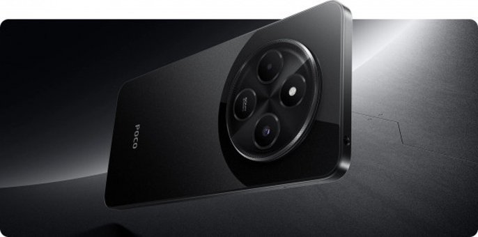 Poco C75 128 GB Hafıza 6 GB Ram 6.88 inç 50 MP Çift Hatlı IPS LCD Ekran Android Akıllı Cep Telefonu Siyah
