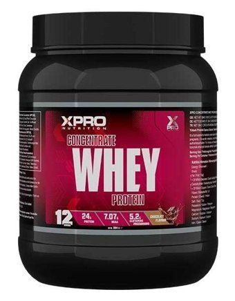 Xpro Nutrition Concentrate Çikolatalı Whey Protein Tozu 384 gr
