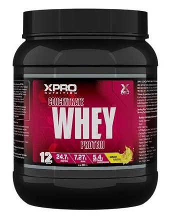 Xpro Nutrition Concentrate Muzlu Whey Protein Tozu 384 gr