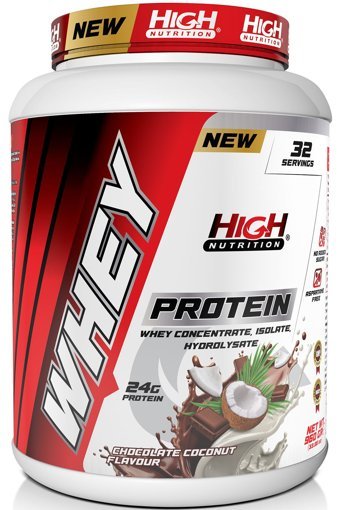 High Nutrition Çikolata-Hindistan Cevizi Whey Protein Tozu 960 gr