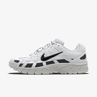 Nike P-6000 By You IB4455-900 Ortopedik Bağcıklı Erkek Günlük Ayakkabı Beyaz