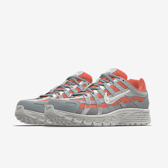 Nike P-6000 By You IB4455-900 Ortopedik Bağcıklı Erkek Günlük Ayakkabı Turuncu