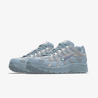 Nike P-6000 By You IB4455-900 Ortopedik Bağcıklı Erkek Günlük Ayakkabı Mavi