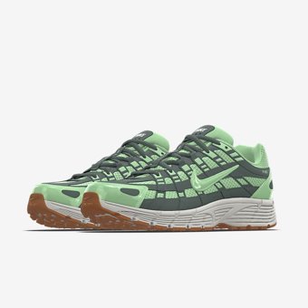 Nike P-6000 By You IB4455-900 Ortopedik Bağcıklı Erkek Günlük Ayakkabı Yeşil