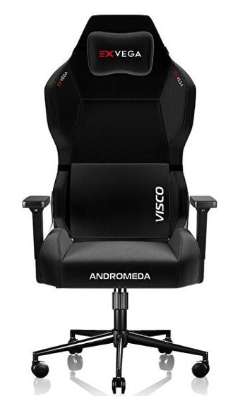 Exvega Andromeda Kumaş Oyuncu Koltuğu Siyah