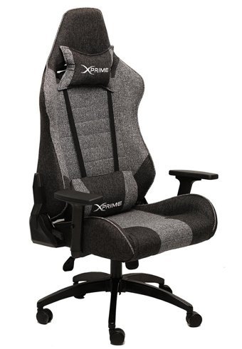 Xprime Omega Ortopedik Kumaş Oyuncu Koltuğu Gri