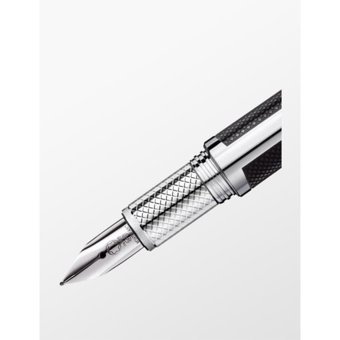 Montblanc Starwalker Spirit Of Racing Kartuşlu Metal Doldurulabilir Altın Kaplama M Gümüş Dolma Kalem
